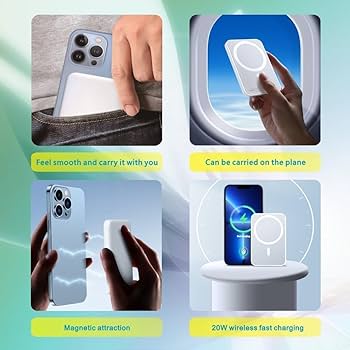 Magsafe Power Bank, 6000mAh Magnetico Powerbank